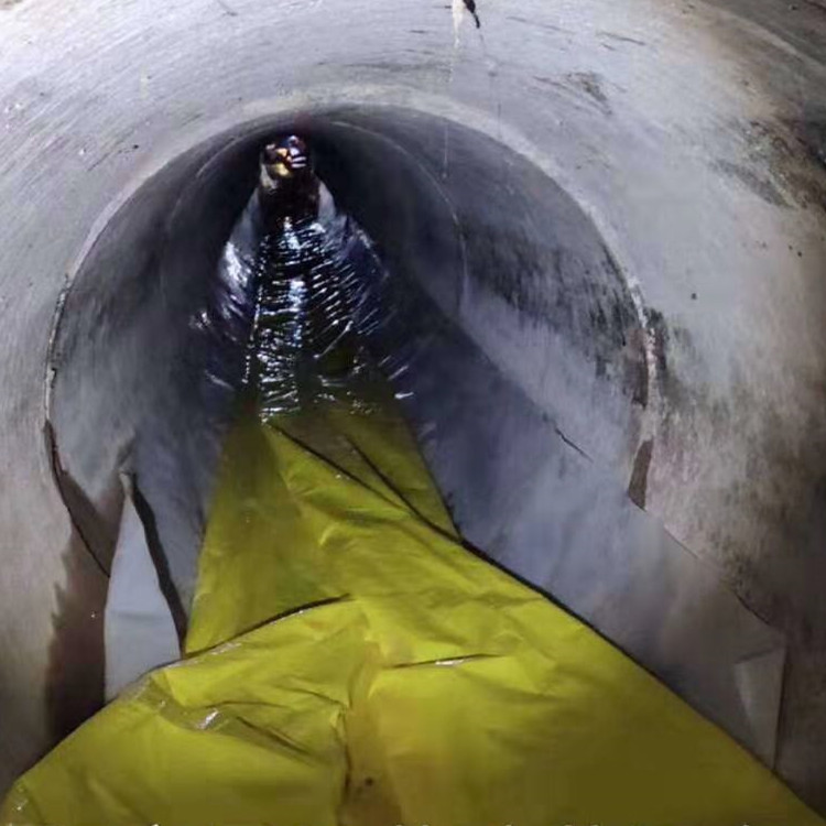 青松路街道管道光固化修复