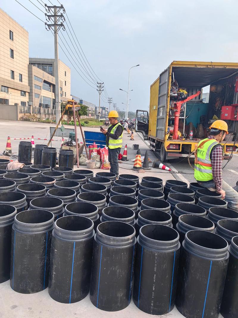 青松路街道管道短管置换