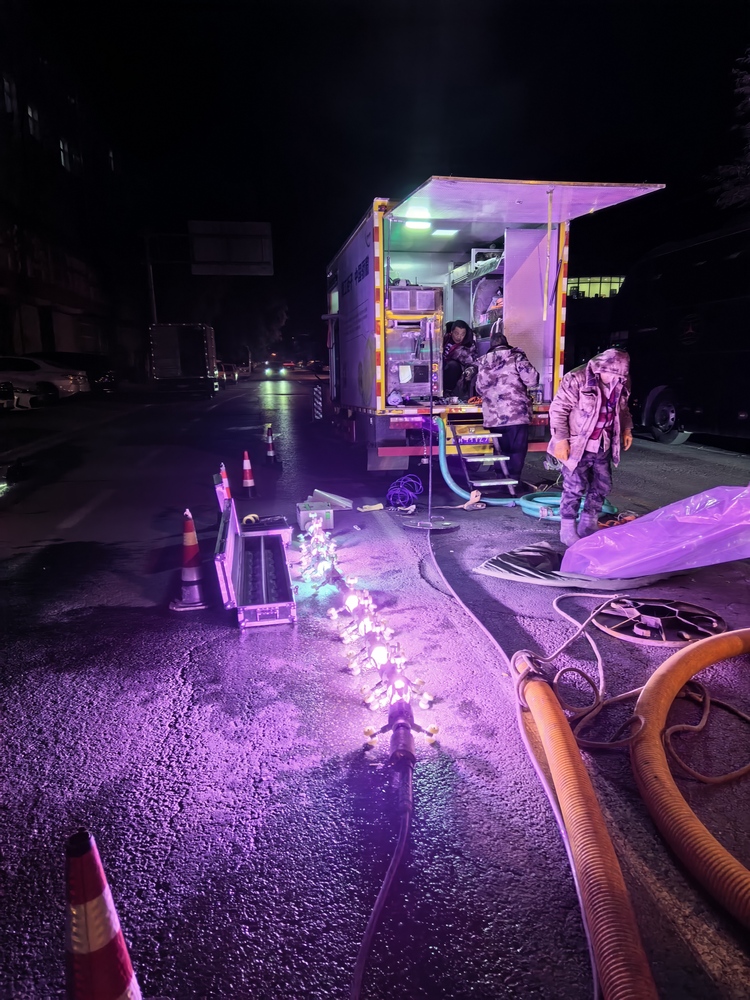 青松路街道管道非开挖修复