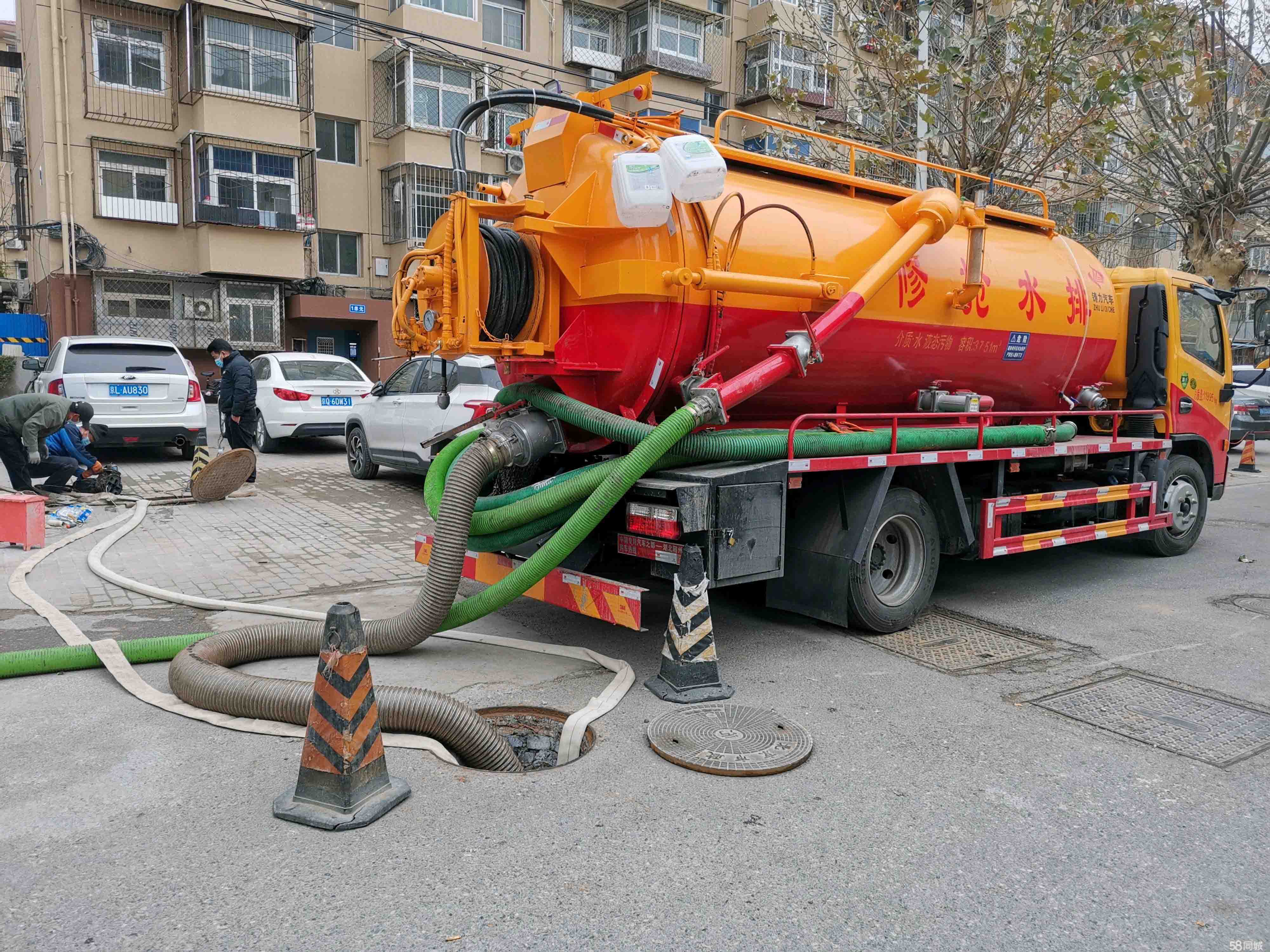 青松路街道抽粪吸污